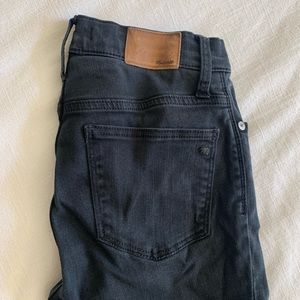 Madewell high-rise skiing black jeans